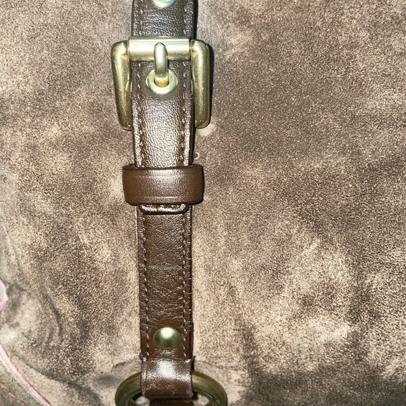 Coach suede handbag - Picture 7 of 8